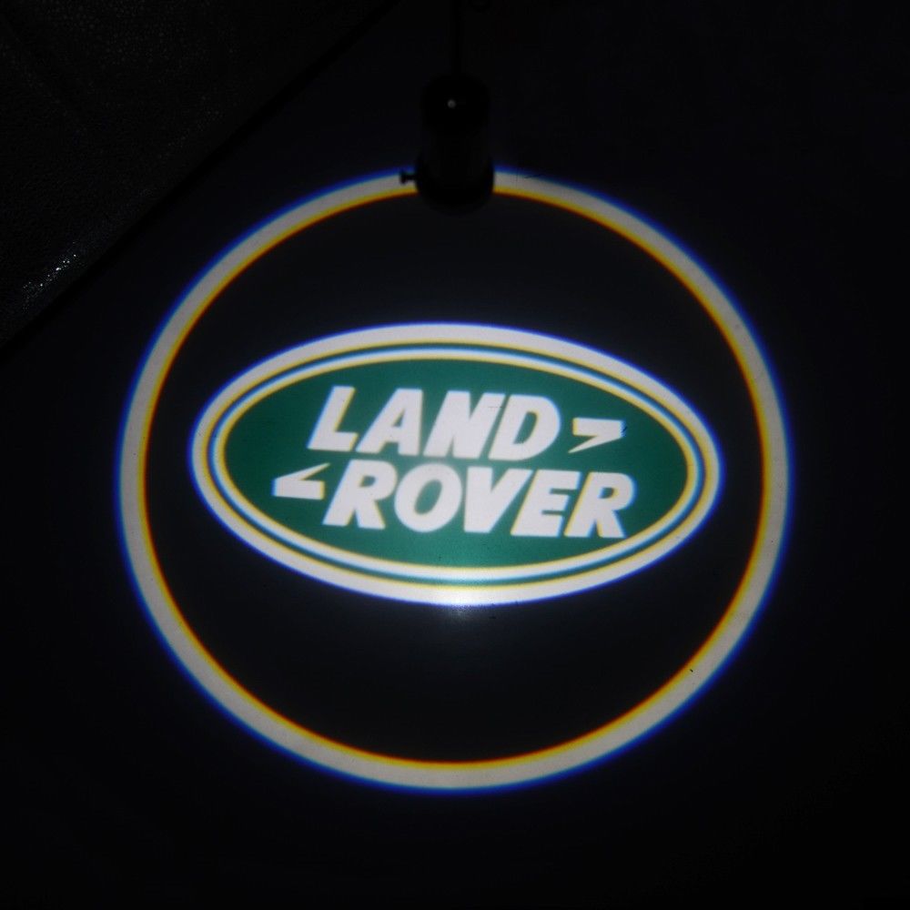 Подсветка логотипа в двери Land Rover,подсветка дверей с логотипом Land  Rover,Штатная подсветка Land Rover,подсветка дверей с логотипом авто Land  Rover,светодиодная подсветка логотипа Land Rover в двери,Лазерные проекторы  Land Rover в двери,Лазерная подсв